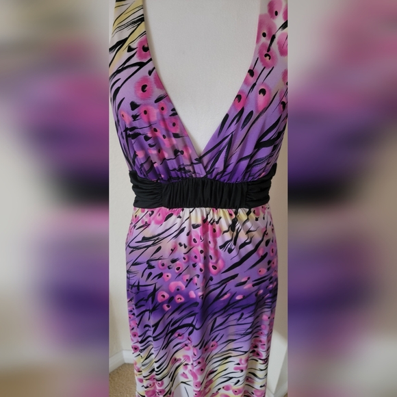 Superb colorful dress, size M/L - Picture 3 of 5